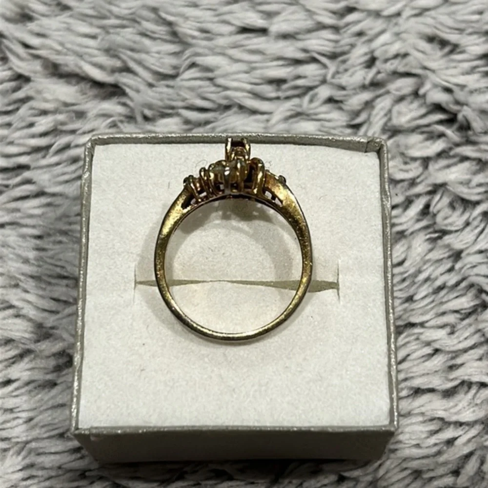 18kt GE vintage ring size 7.5
